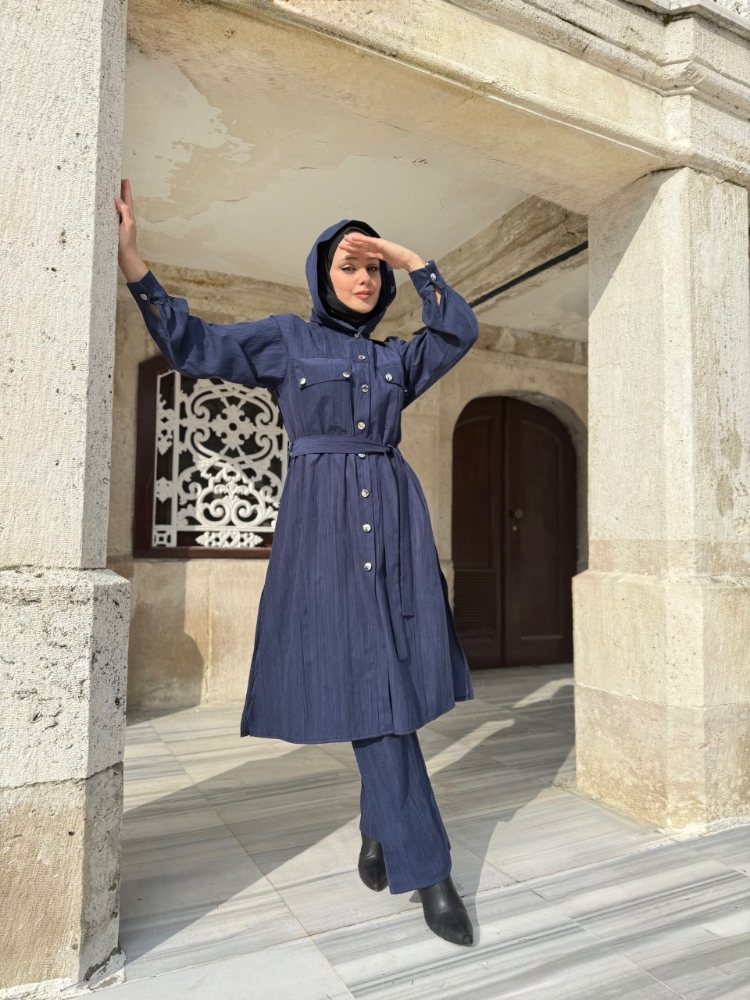 Resim 6521 Nubuk Kap Ceket ve Pantolon Takım