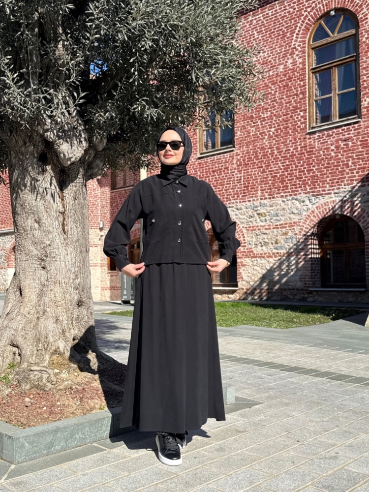 Resim 6511 Diagonal Cepli Etek Takım