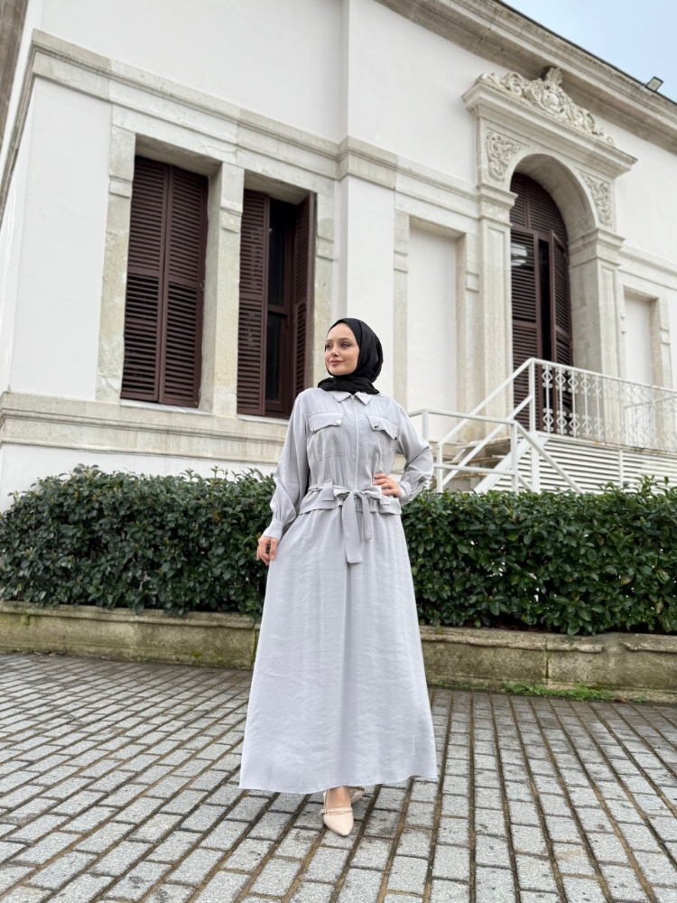 Resim 6517 Modal Bağlamalı Etek Takım