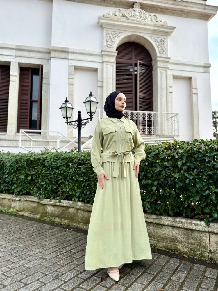 Resim 6517 Modal Bağlamalı Etek Takım