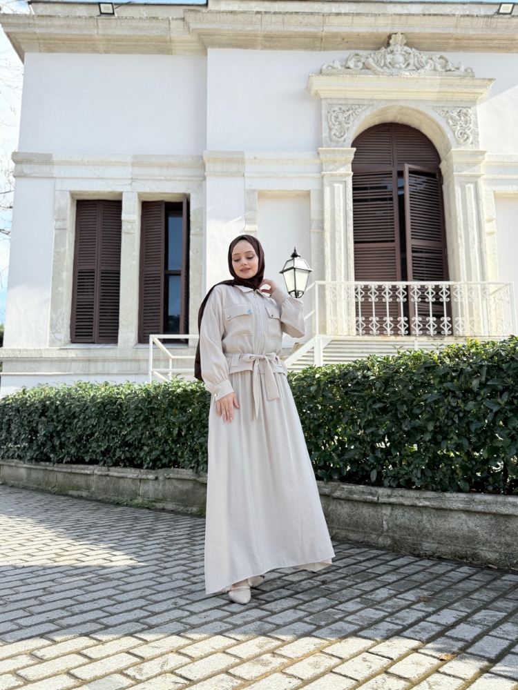 6517 Modal Bağlamalı Etek Takım